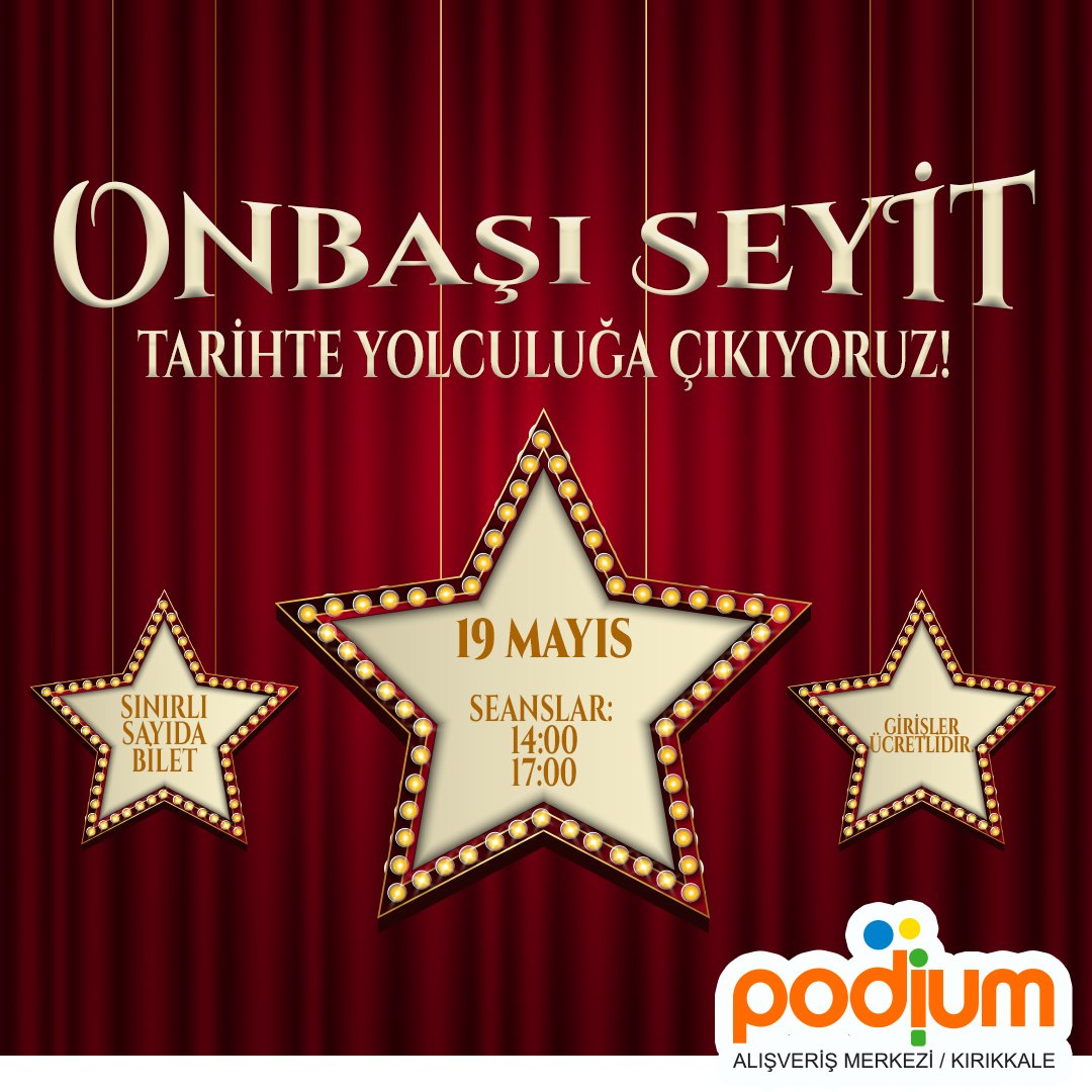 Podium'da Tiyatro Zamanı!